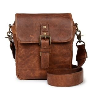 ONA leather Bond Street camera bag, cognac / brown, NWT